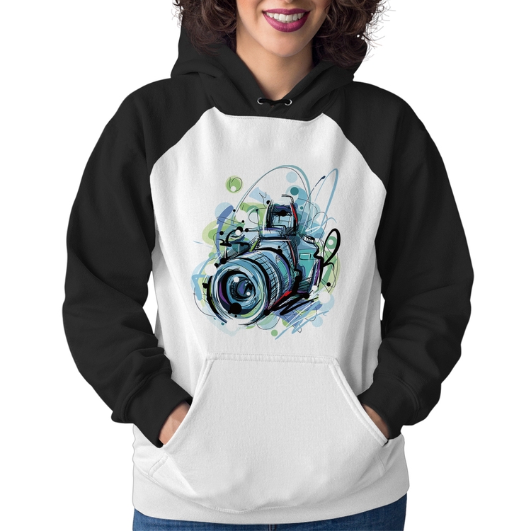 Moletom Feminino Câmera Fotográfica
