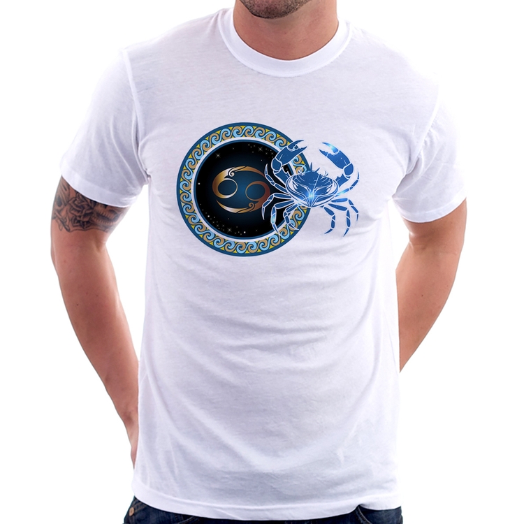 Camiseta Signo Câncer Astrologia