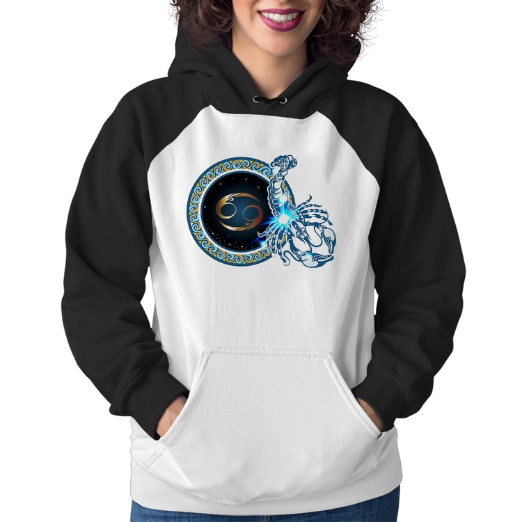 Moletom Feminino Signo Câncer Astrologia