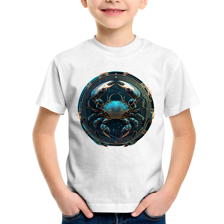 Camiseta Infantil Câncer Sígno