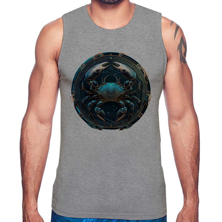 Regata Câncer Sígno - Cinza