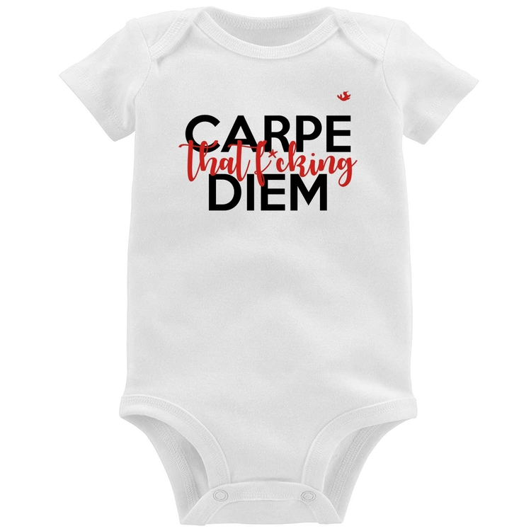 Body Bebê Carpe that fucking Diem