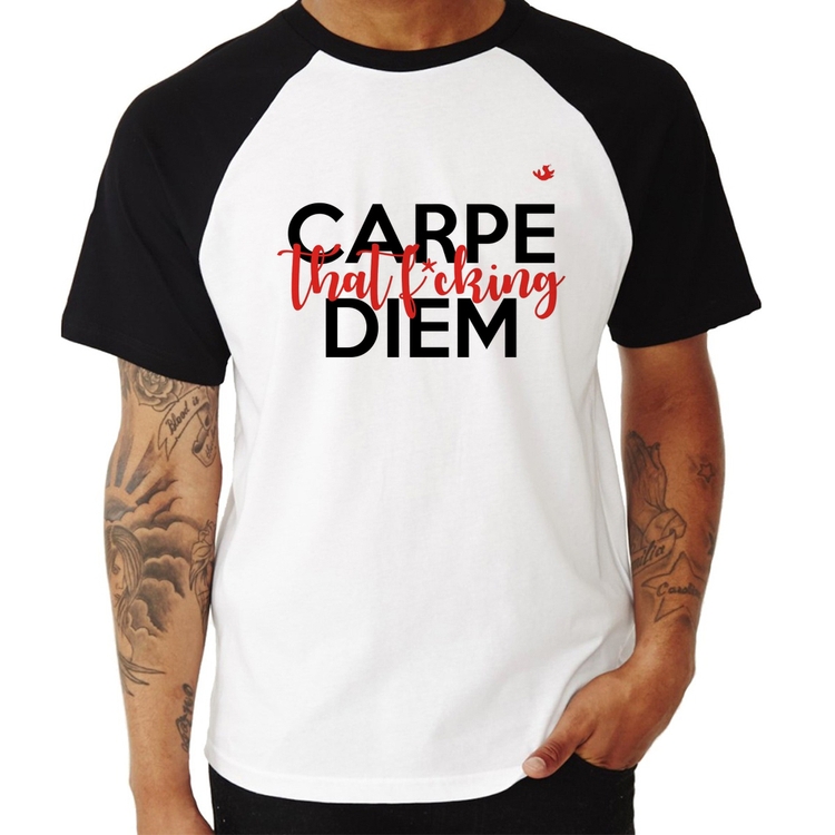 Camiseta Raglan Carpe that fucking Diem