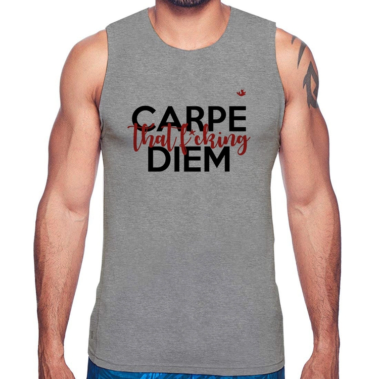 Regata Carpe that fucking Diem - Cinza