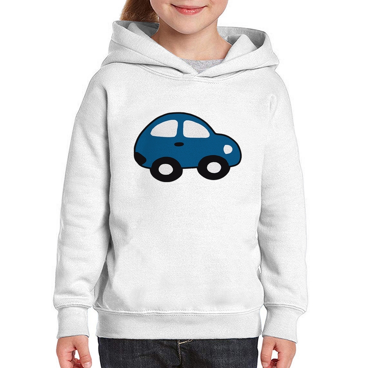 Moletom Infantil Carrinho Azul