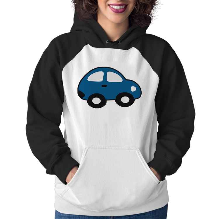 Moletom Feminino Carrinho Azul