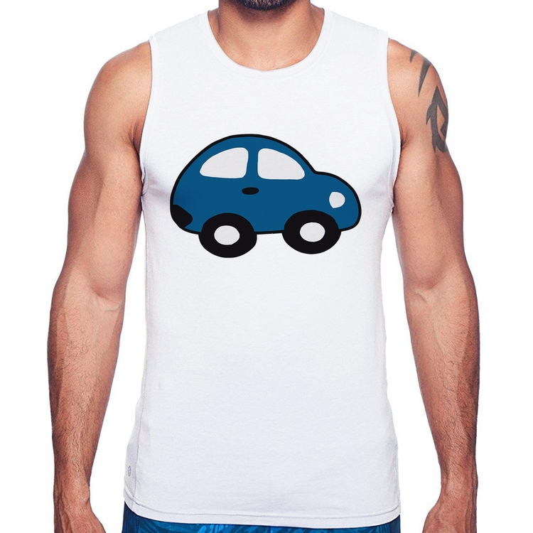Regata Carrinho Azul