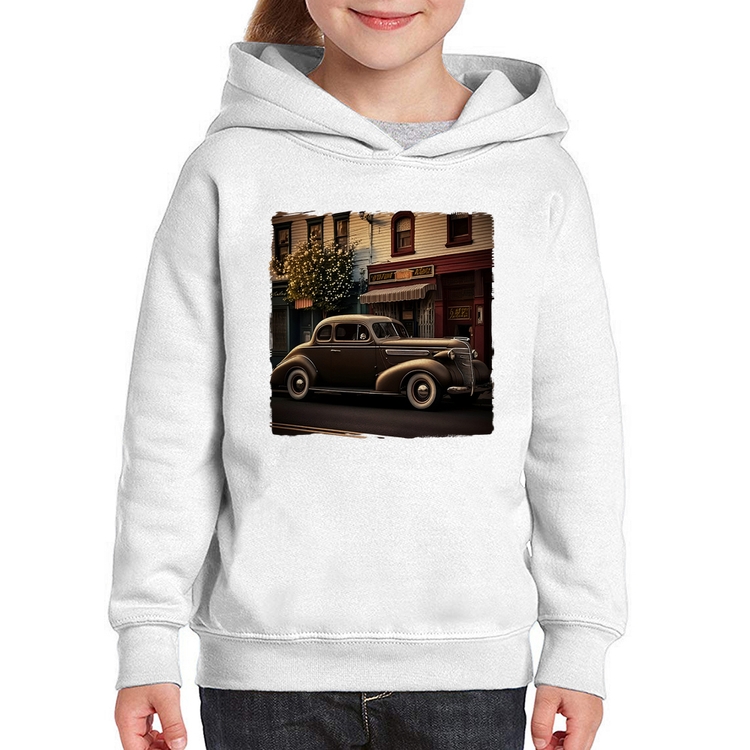 Moletom Infantil Carro antigo na cidade