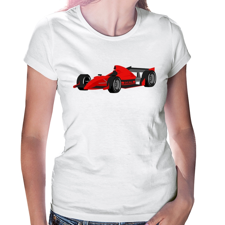 Baby Look Carro de Corrida