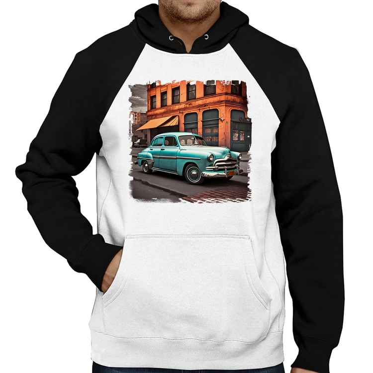Moletom Carro retrô na cidade