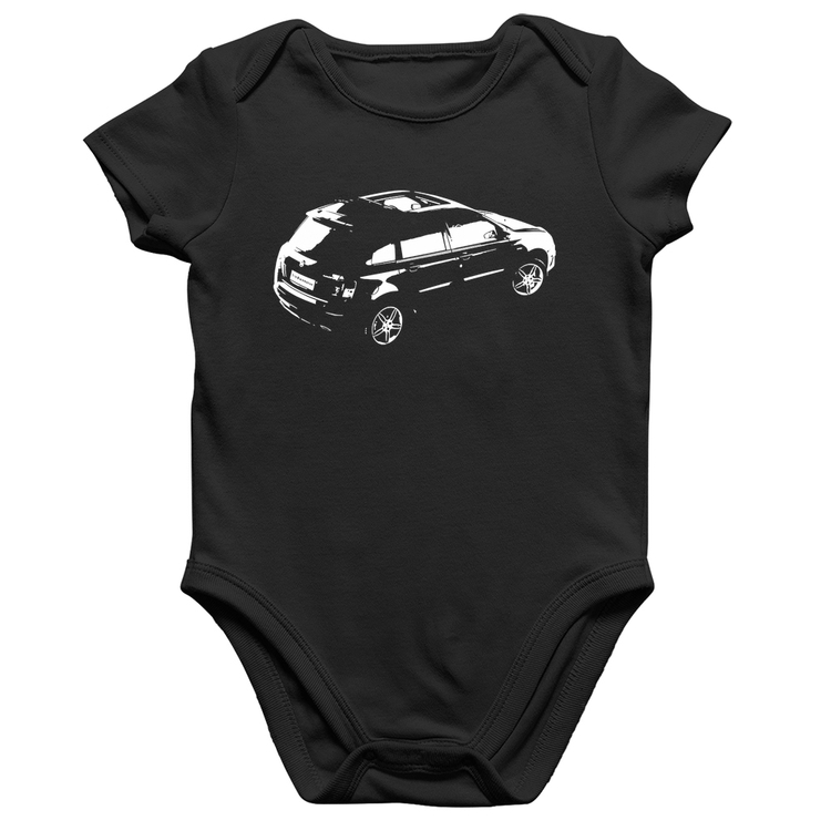 Body Bebê Algodão Carro Stilo Blackmotion