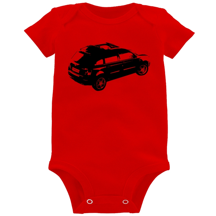 Body Bebê Carro Stilo Blackmotion - Vermelho