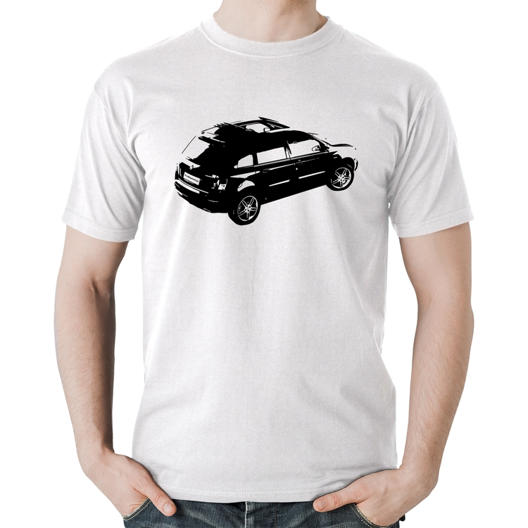 Camiseta Algodão Carro Stilo Blackmotion - Branca