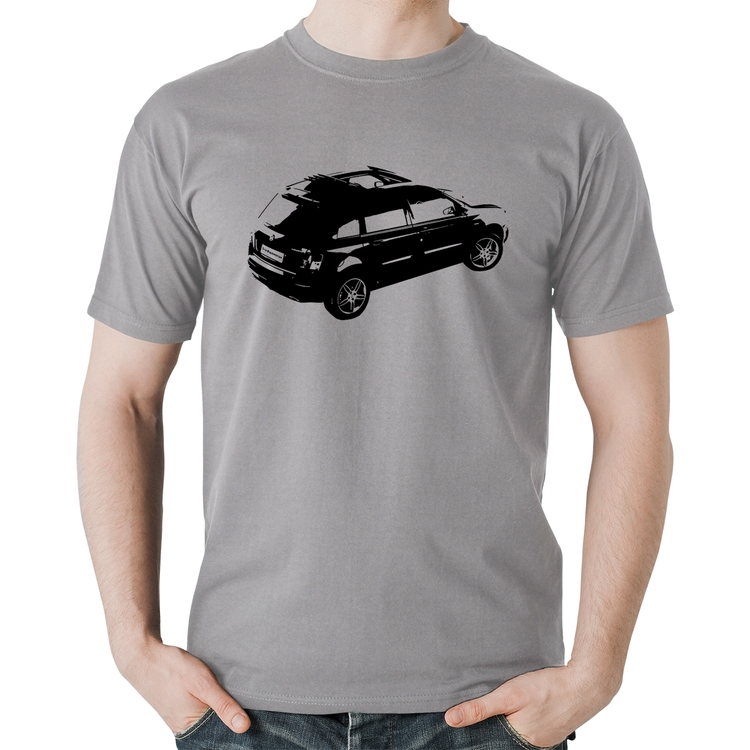 Camiseta Algodão Carro Stilo Blackmotion - Cinza