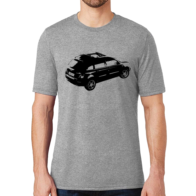 Camiseta Carro Stilo Blackmotion - Cinza