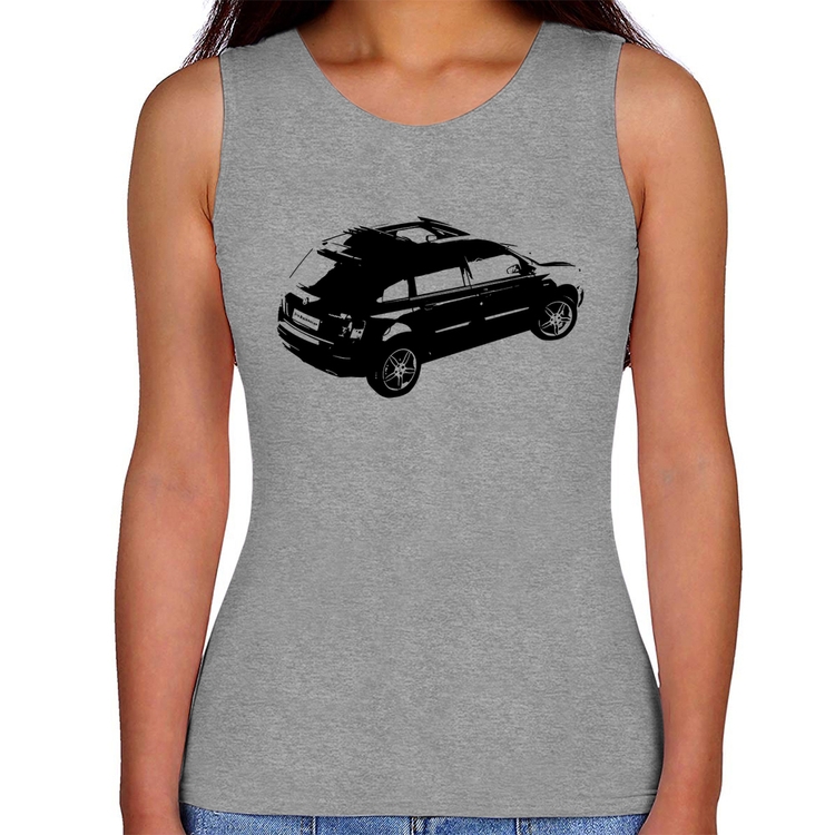 Regata Feminina Carro Stilo Blackmotion - Cinza