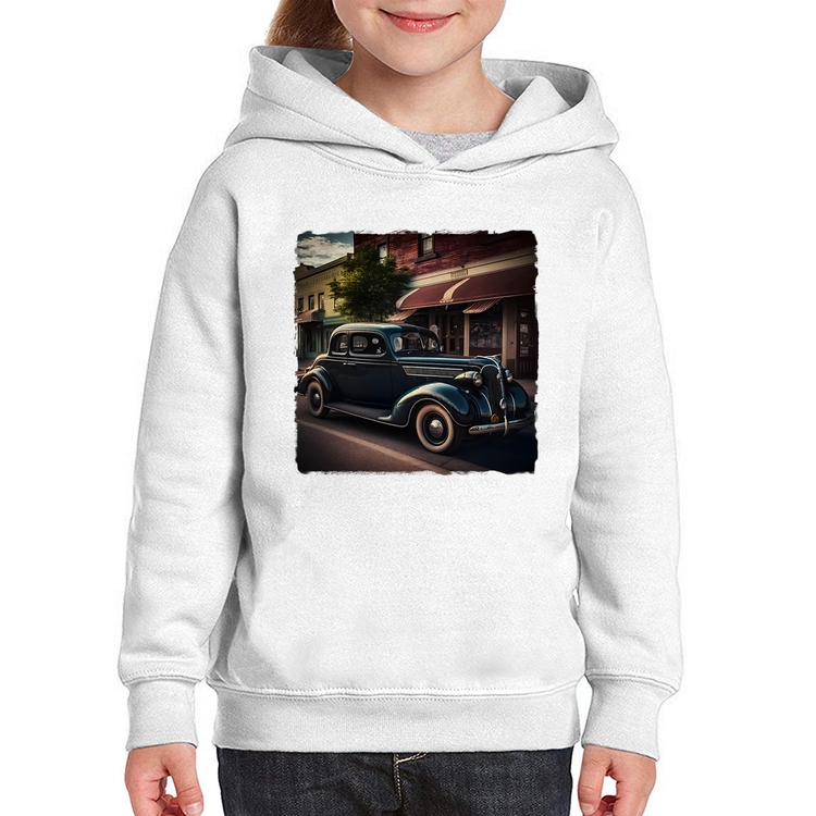 Moletom Infantil Carro vintage na cidade