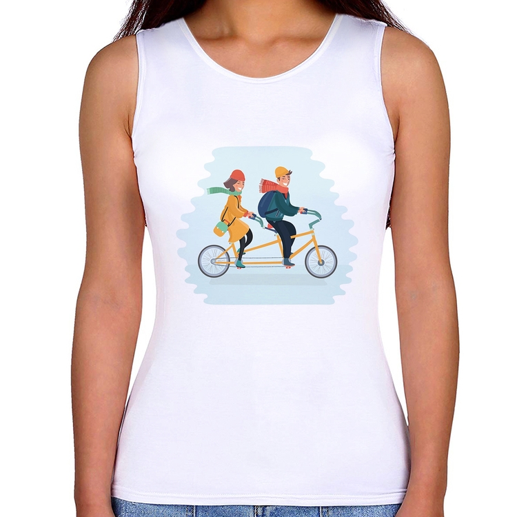 Regata Feminina Casal  Bicicleta