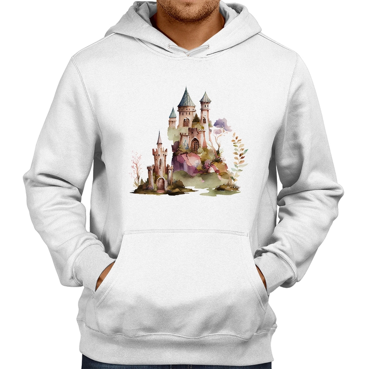 Moletom Castelo de Fadas - Branco