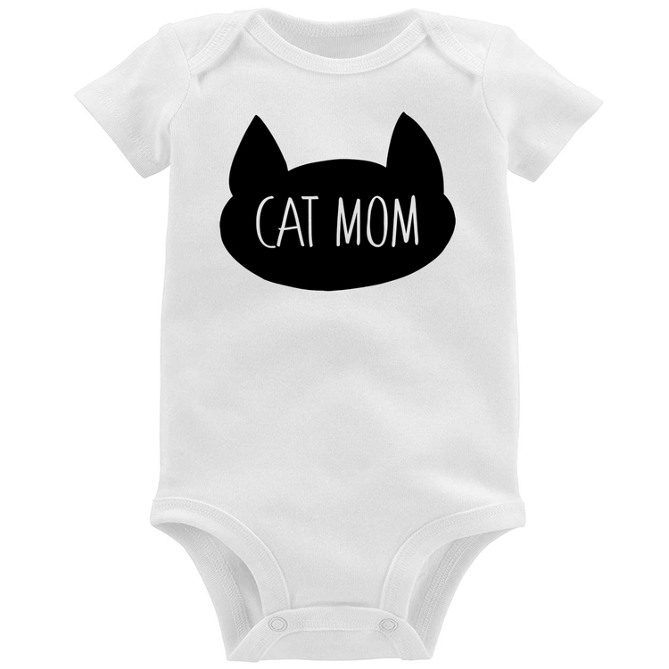 Body Bebê Cat Mom