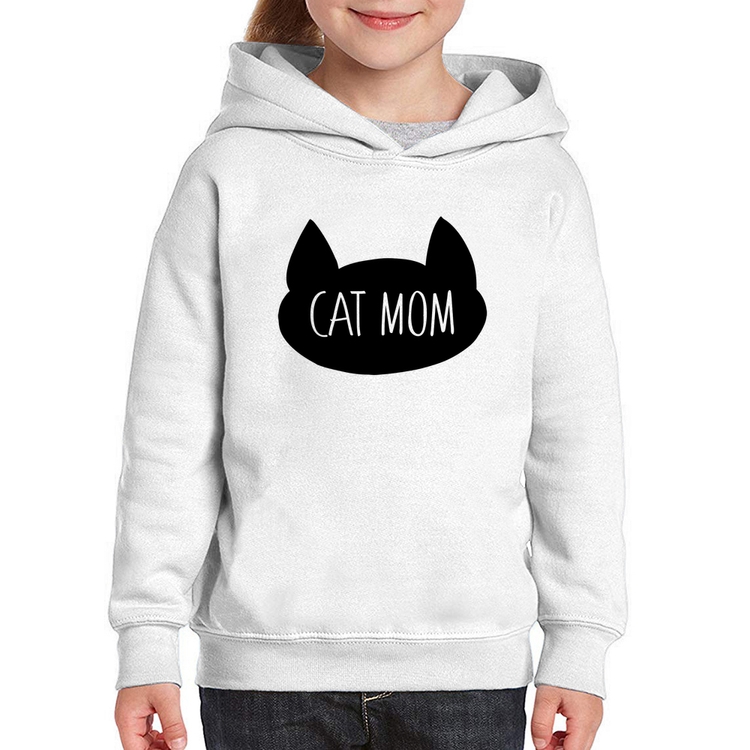 Moletom Infantil Cat Mom