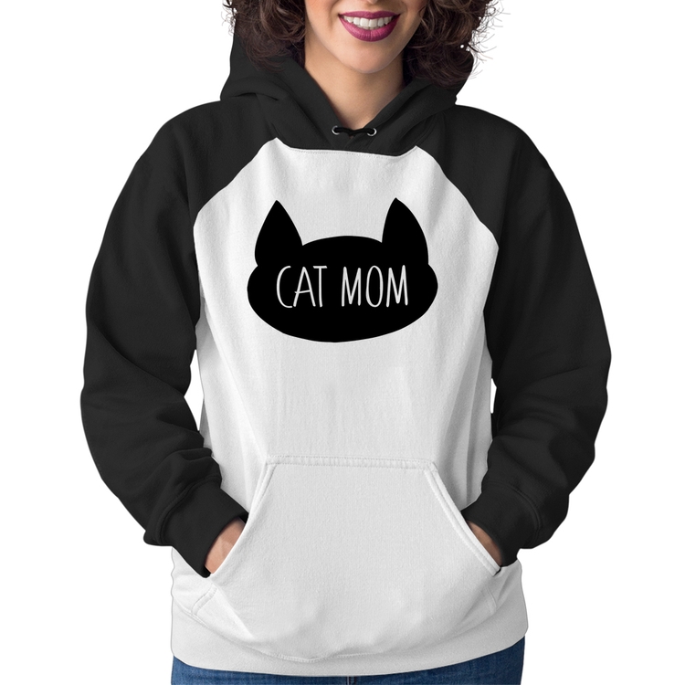 Moletom Feminino Cat Mom