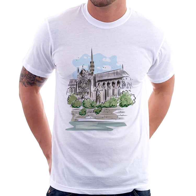 Camiseta Catedral de Notre-Dame de Paris