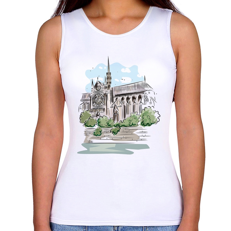 Regata Feminina Catedral de Notre-Dame de Paris
