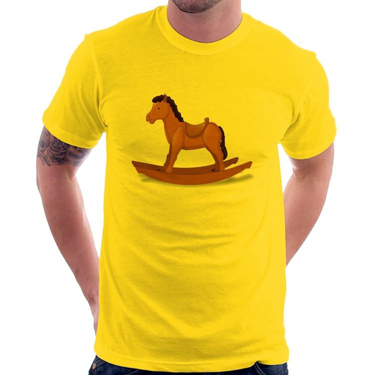 Camiseta Cavalinho De Pau - Amarela
