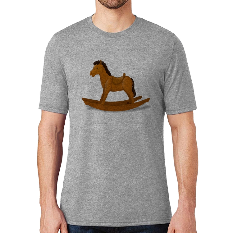 Camiseta Cavalinho De Pau - Cinza