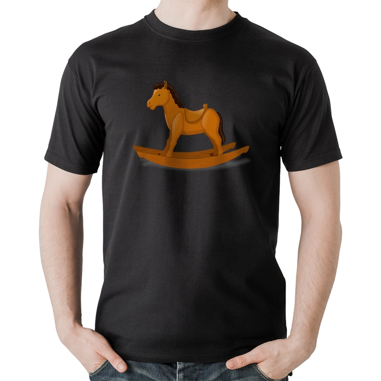 Camiseta Algodão Cavalinho De Pau