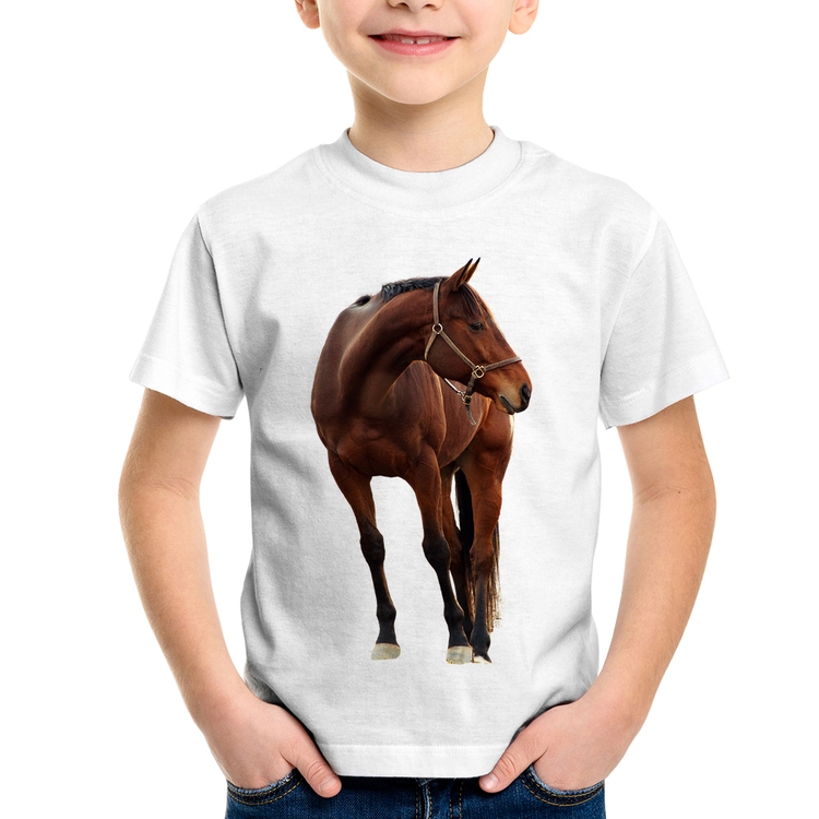 Camiseta Infantil Cavalo Andaluz