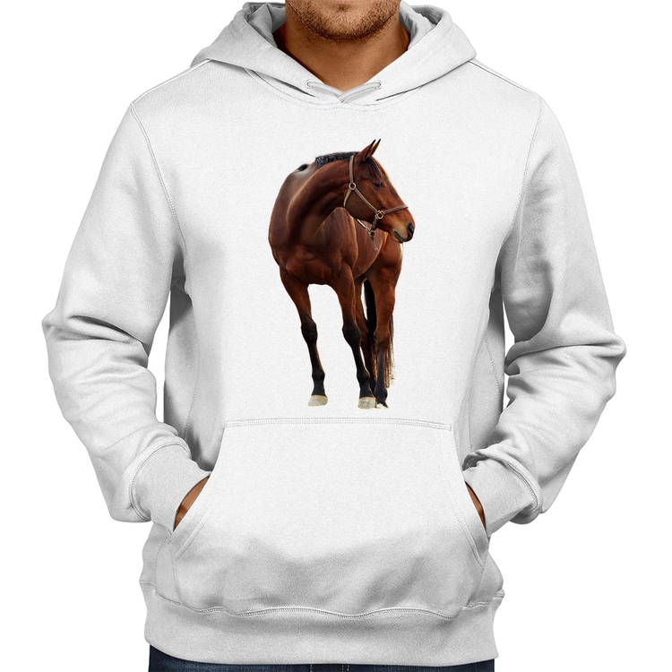 Moletom Cavalo Andaluz - Branco