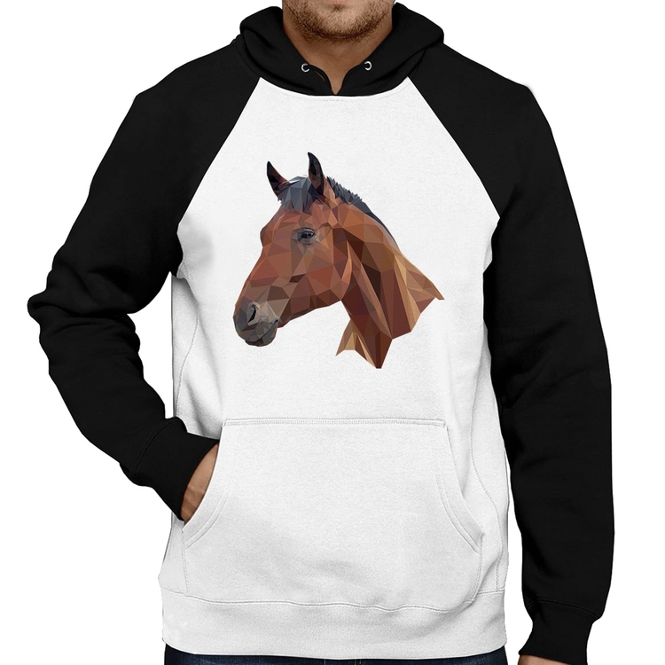Moletom Cavalo Arte Mosaico