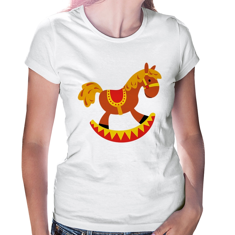 Baby Look Cavalo Balanço