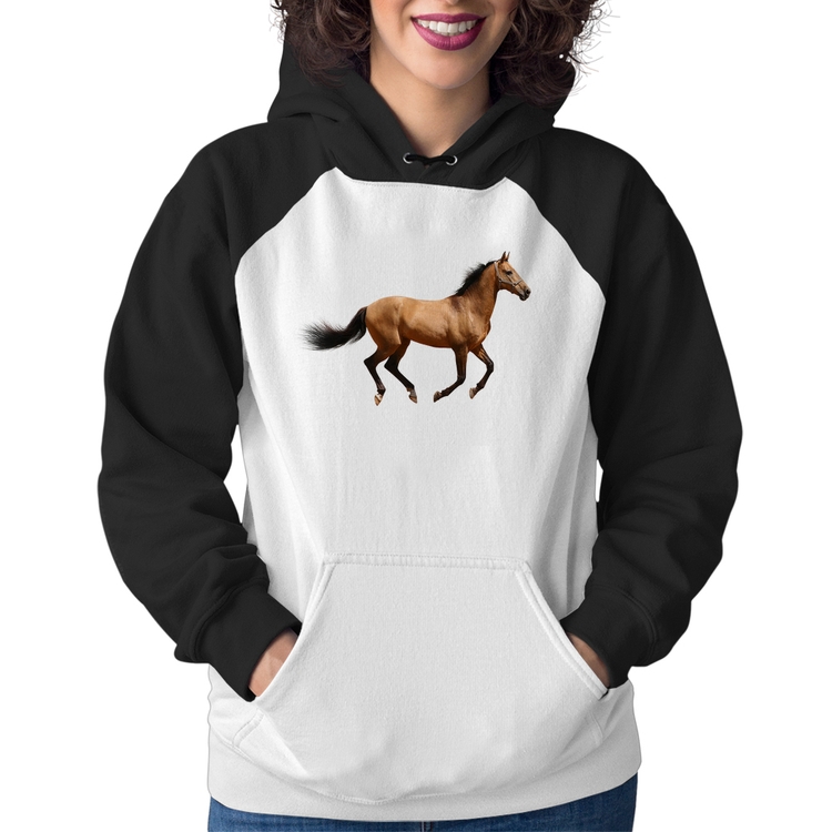 Moletom Feminino Cavalo Correndo