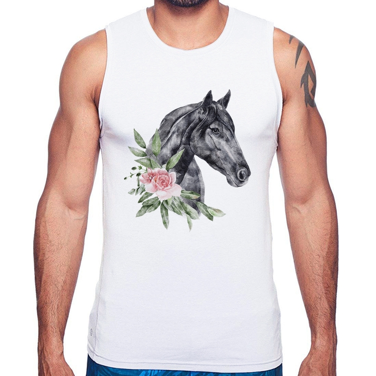 Regata Cavalo e Flores