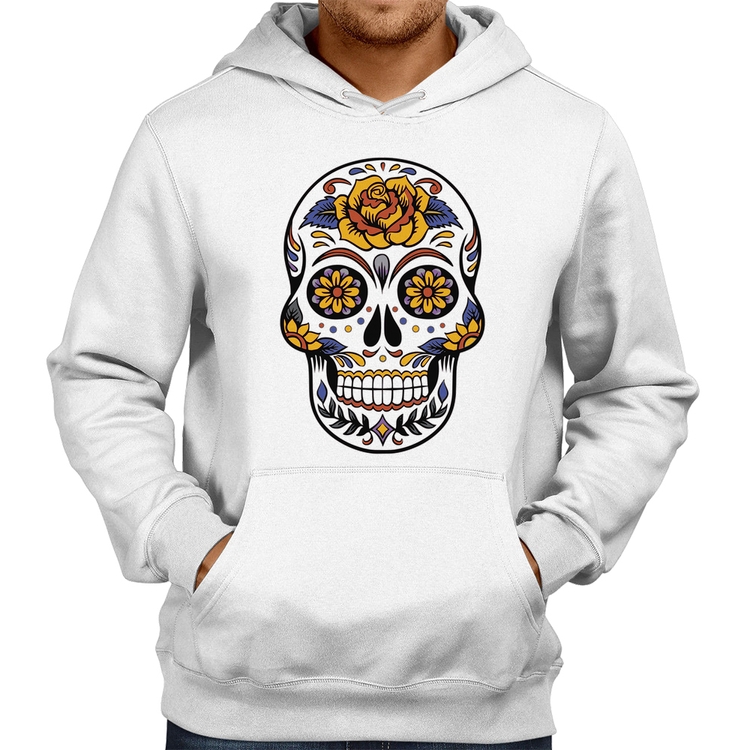 Moletom Caveira Mexicana - Branco