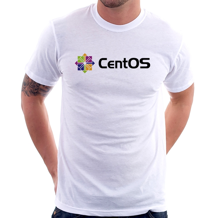 Camiseta CentOS Linux Logo