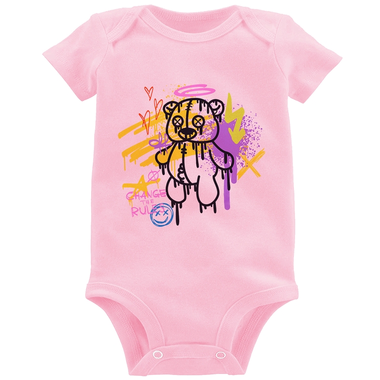 Body Bebê Change the Rules - Rosa Bebê