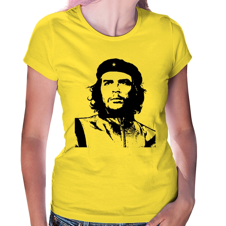 Baby Look Che Guevara Revolucionário - Amarela