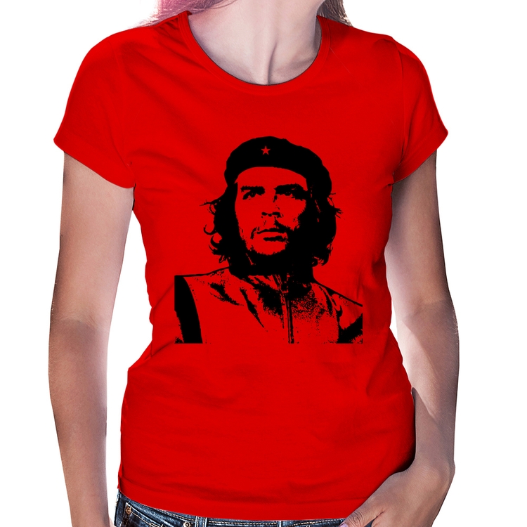 Baby Look Che Guevara Revolucionário - Vermelha