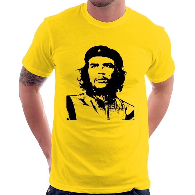 Camiseta Che Guevara Revolucionário - Amarela