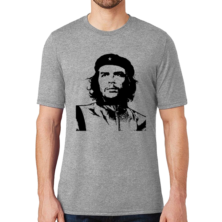Camiseta Che Guevara Revolucionário - Cinza