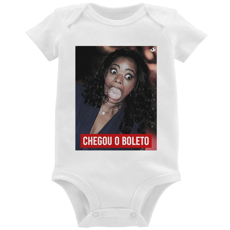 Body Bebê Chegou o boleto