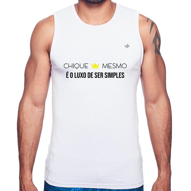 Regata Chique mesmo é o luxo de ser simples