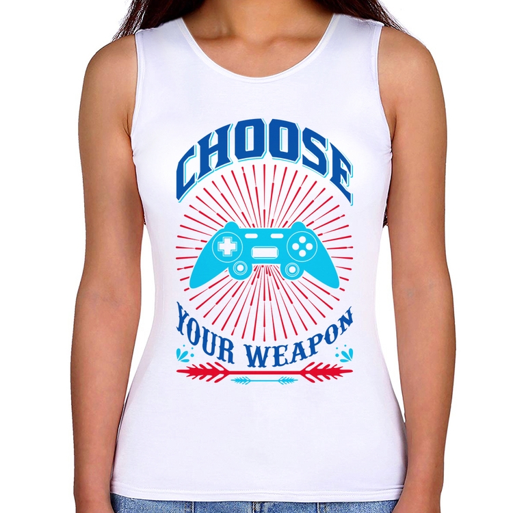 Regata Feminina Choose Your Weapon