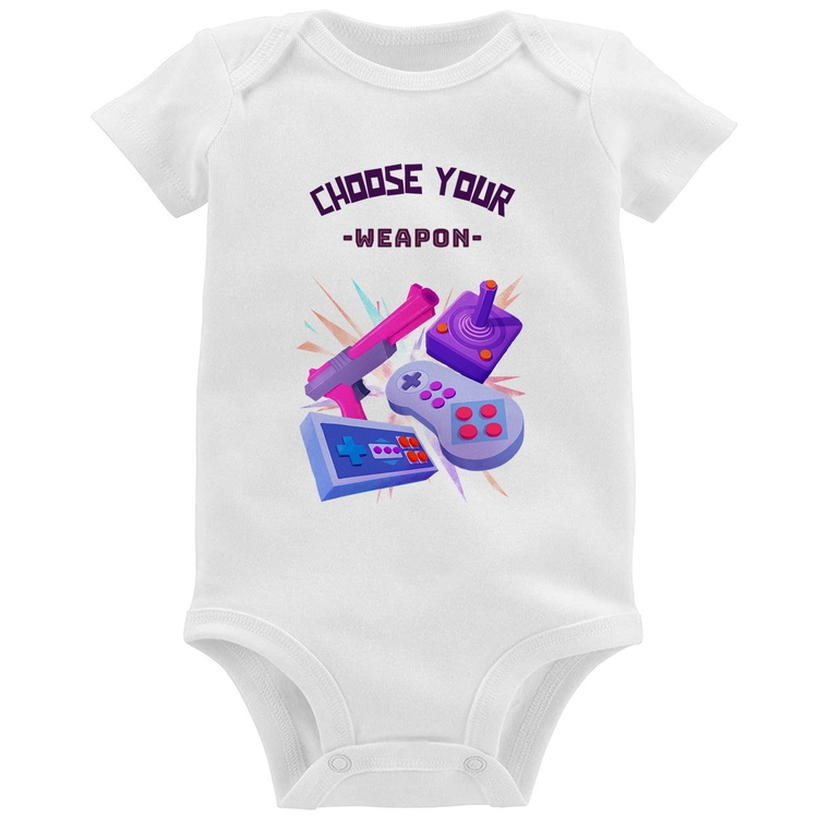 Body Bebê Choose your weapon