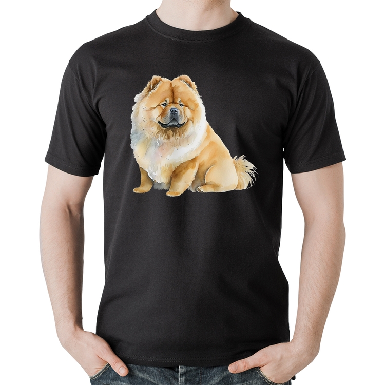 Camiseta Algodão Chow-chow