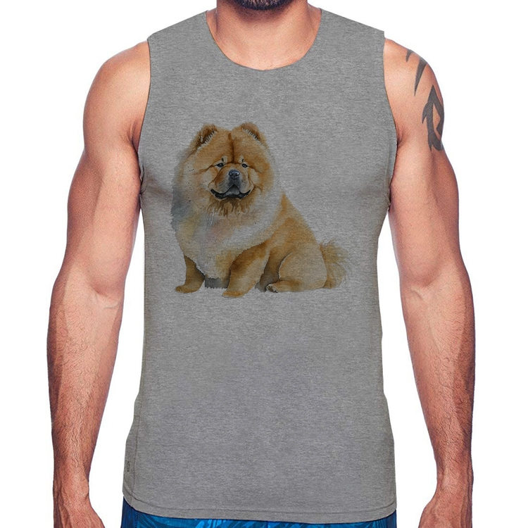 Regata Chow-chow - Cinza